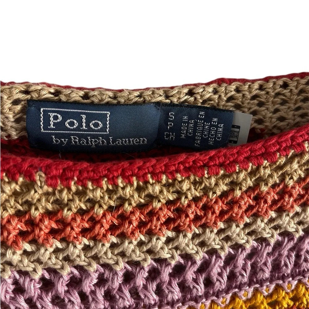 Ralph Lauren Colorful Striped Sweater - Picture 3 of 4